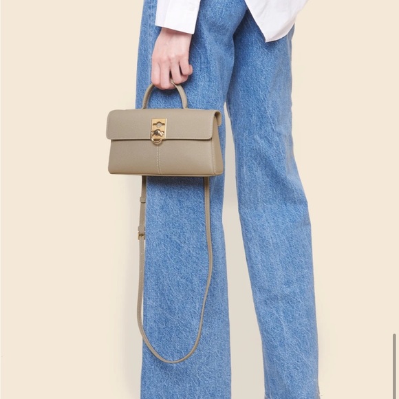 Cafune Stance Wallet Crossbody Bag - Black White Two Tone - Retail $433. - Picture 13 of 13